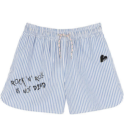 Zadig & Voltaire Shorts - Nicky - Elektrisch Blue/Weiße Streifen
