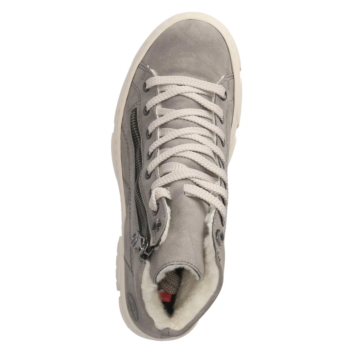 RiekerSchnürstiefeletten - grau