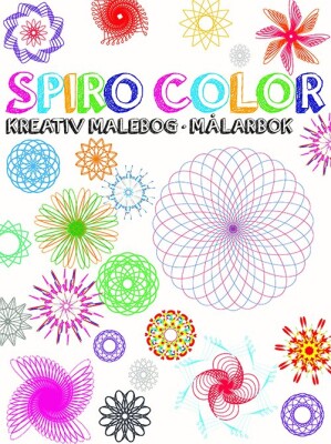 Kreativ Malebog Med Gel Pens Og Spiraler - Spiro Color - Bog