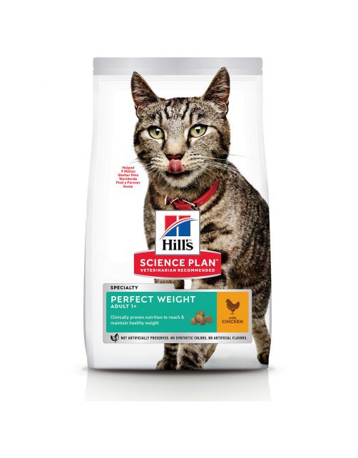 Hill's Feline Adult Perfect Weight - Kattenvoer