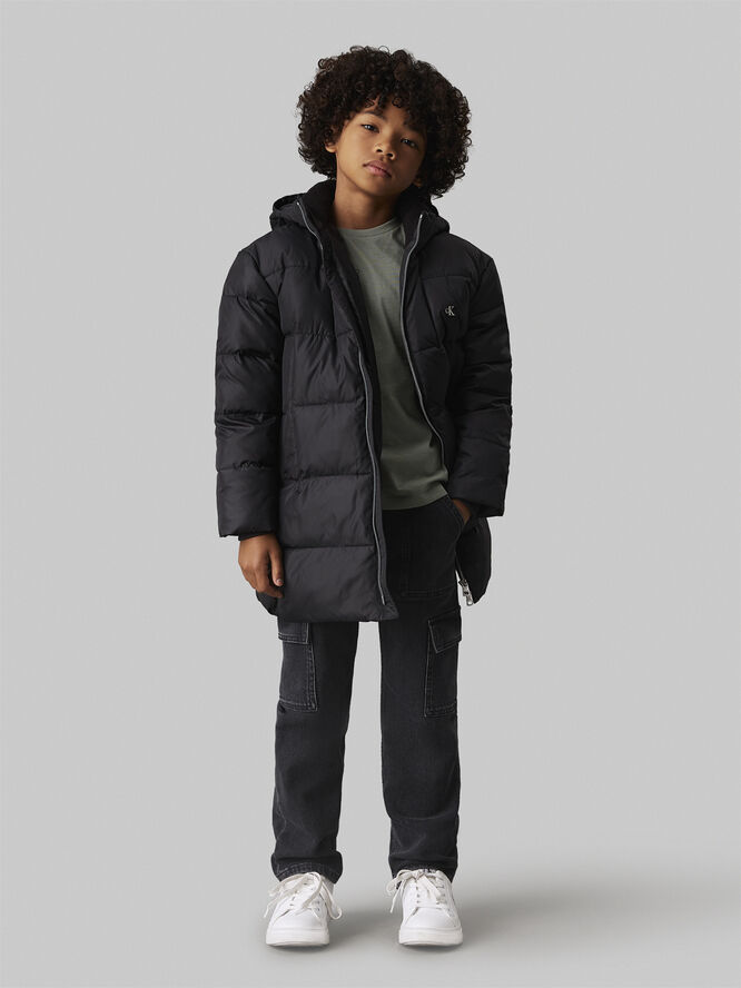 Calvin Klein ESSENTIAL PARKA PUFFER Ck black