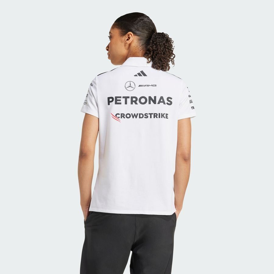 Adidas Polo blanc Mercedes - AMG Petronas Formula One Team