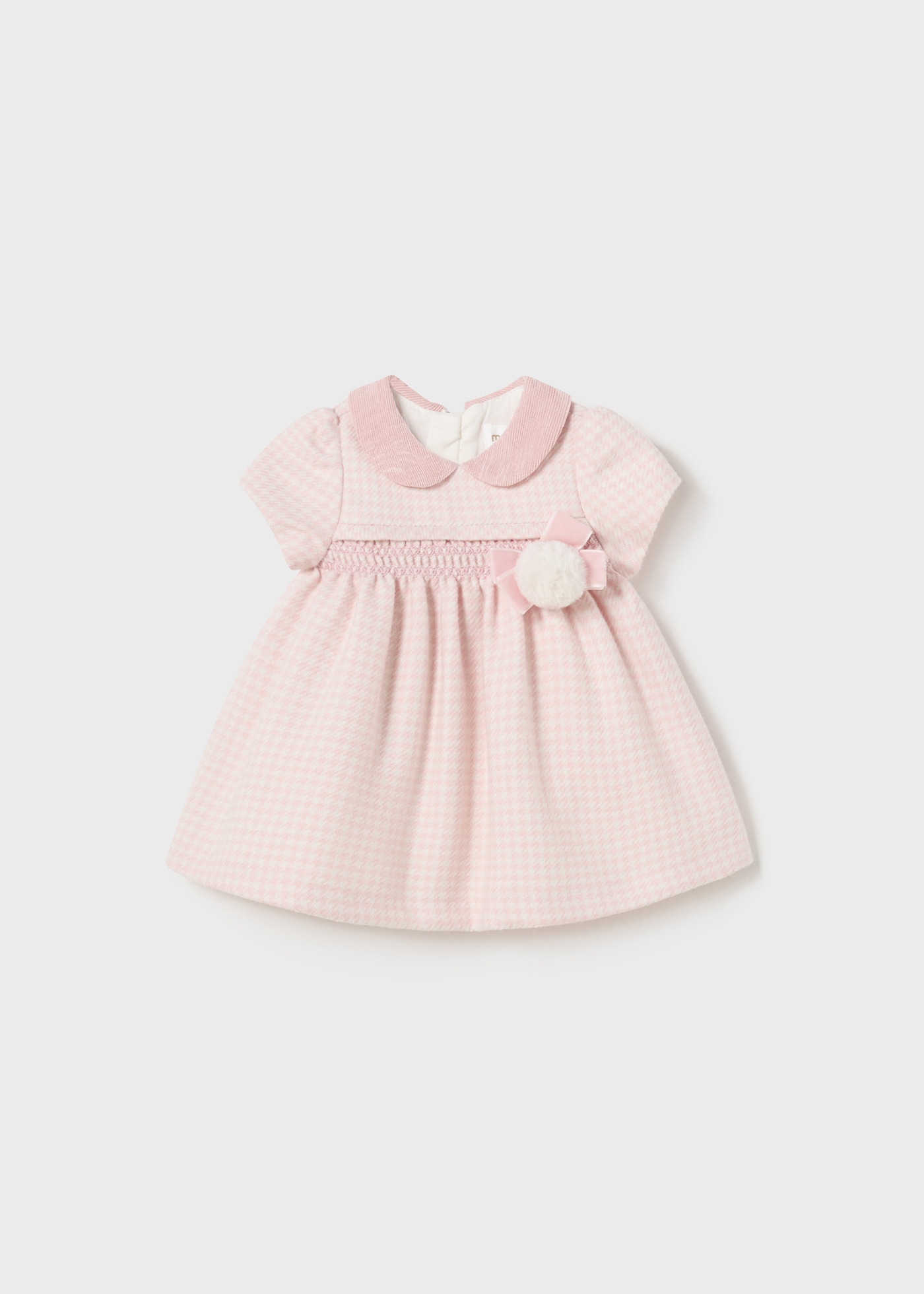 Vestido de malha para recém-nascido