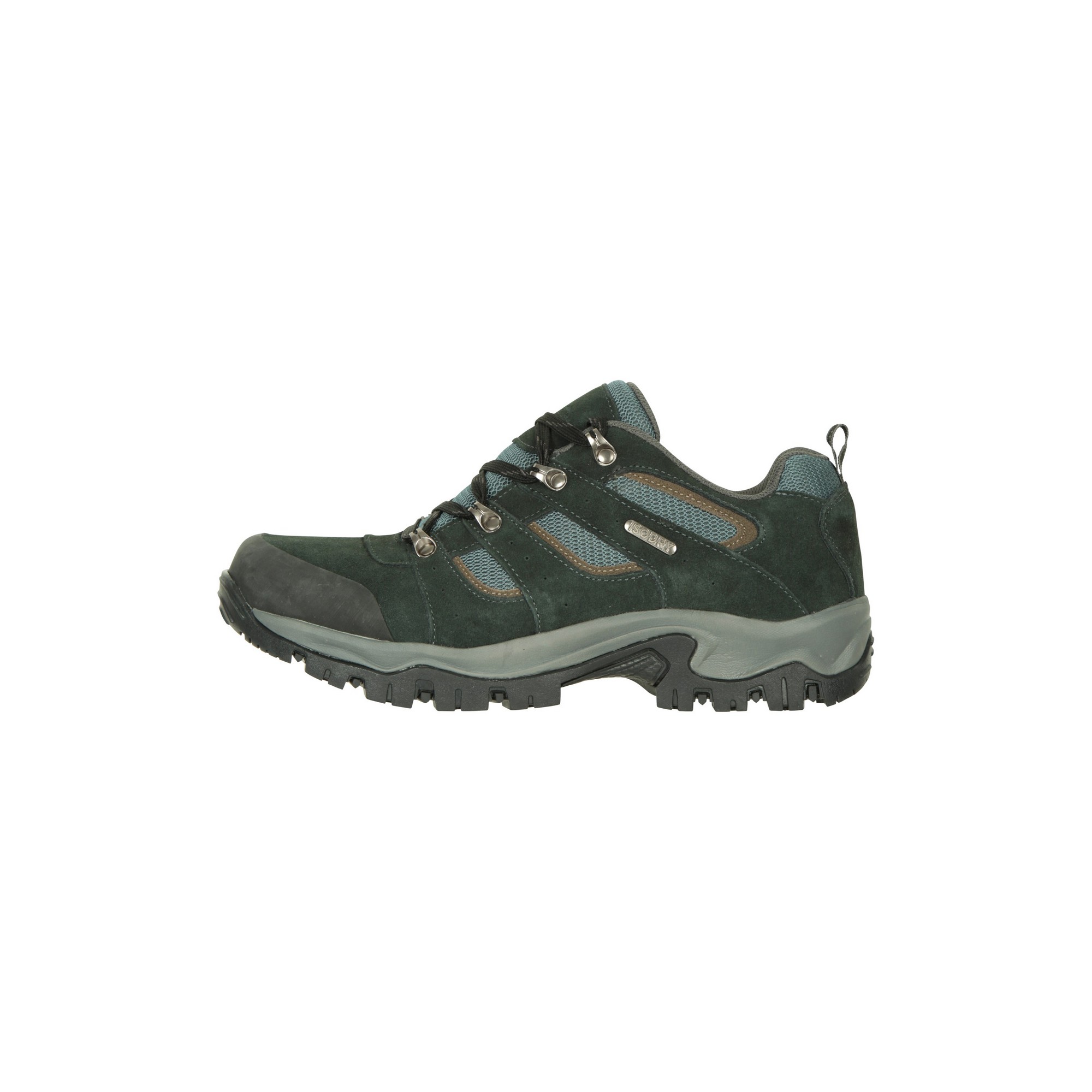 Tênis de caminhada Mountain Warehouse Voyage em camurça com cadarço