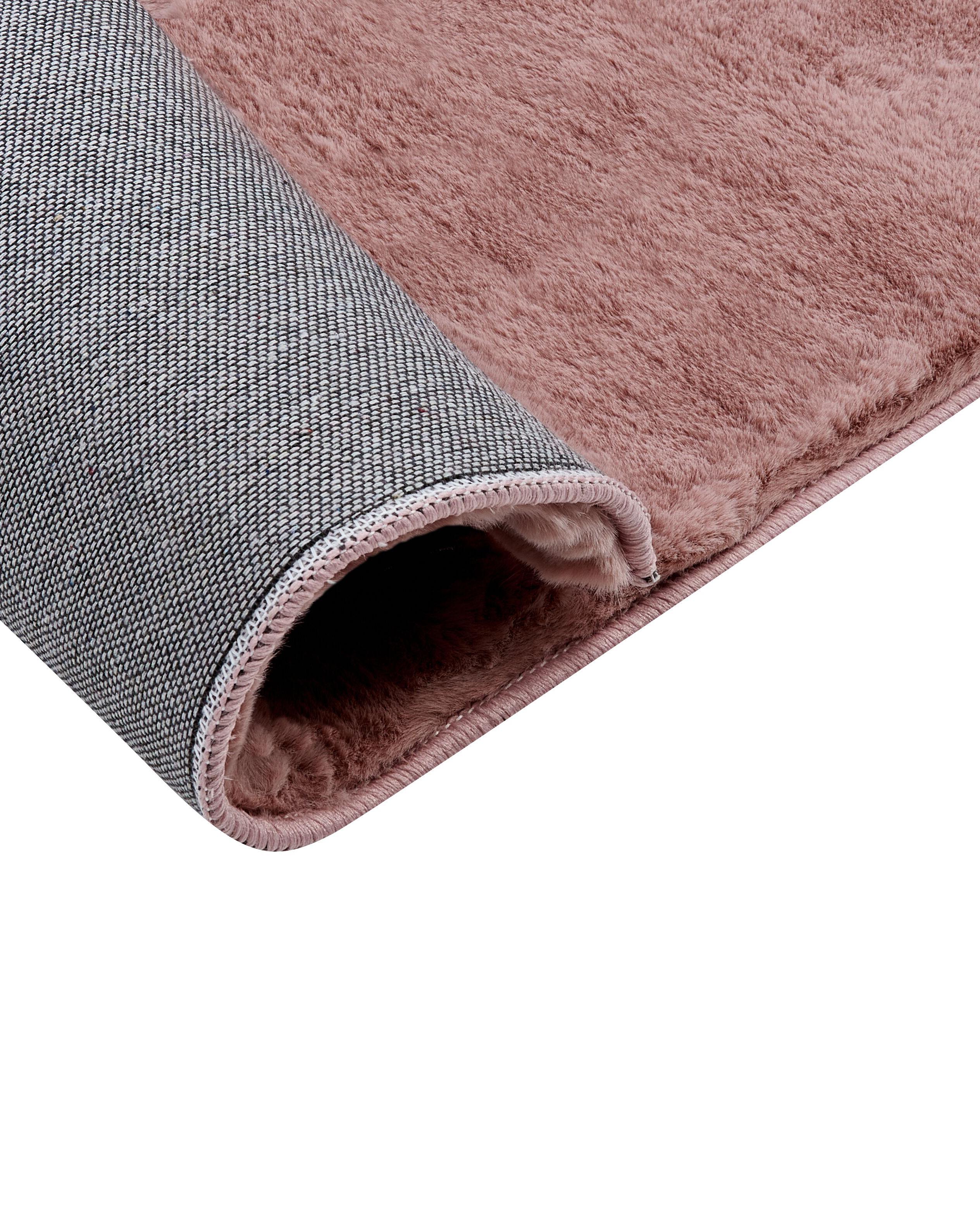 Kunstbontkleed MIRPUR Roze 80 x 150 cm