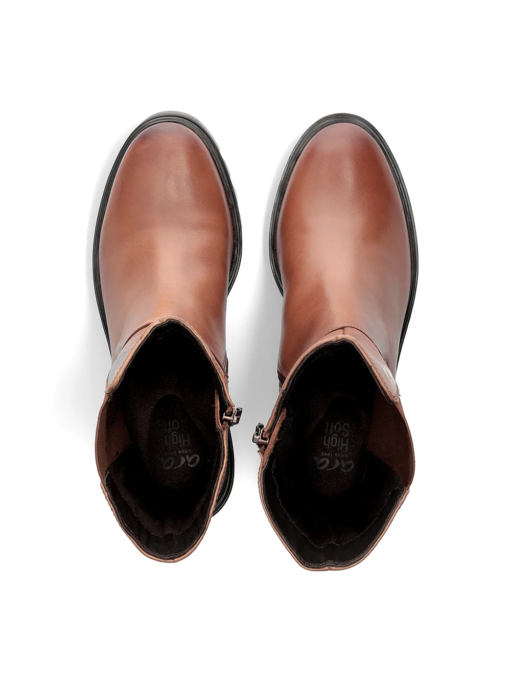 Stiefelette Denver cognac