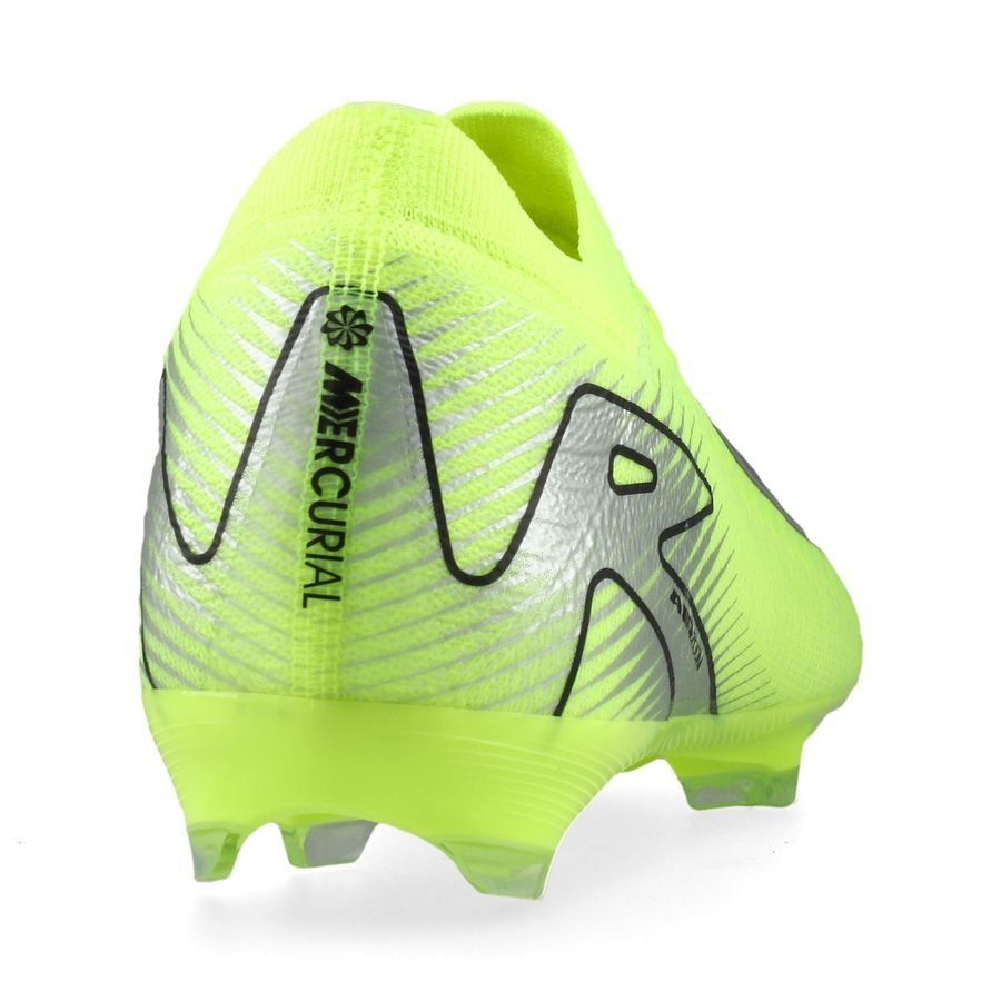 Nike Air Zoom Mercurial Vapor 16 Pro FG Mad Voltage - Jaune Fluo/Noir Enfant