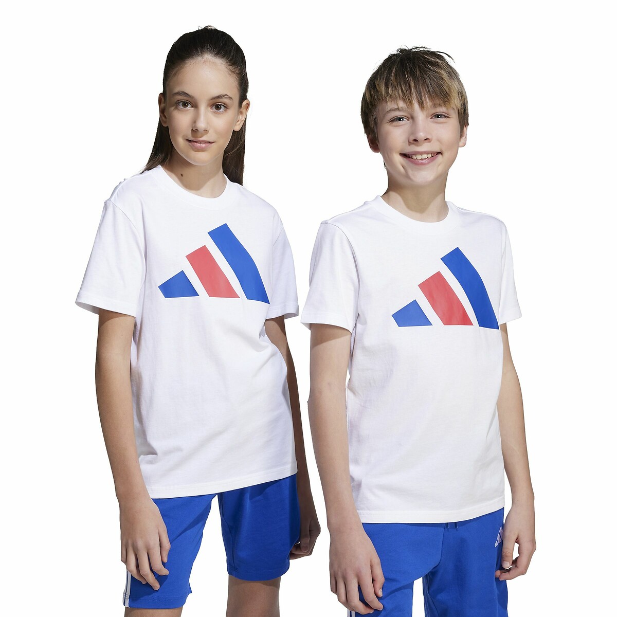ADIDAS ROUPAS ESPORTIVAS<br>Camiseta de manga curta em algodão