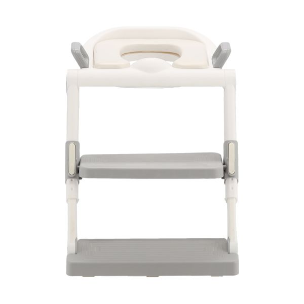 Puck Toilet Trainer Opvouwbaar - Wit/Grijs