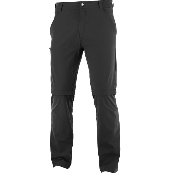 Pantalon randonnée SALOMON WAYFARER ZIP OFF PANTS M BLACK