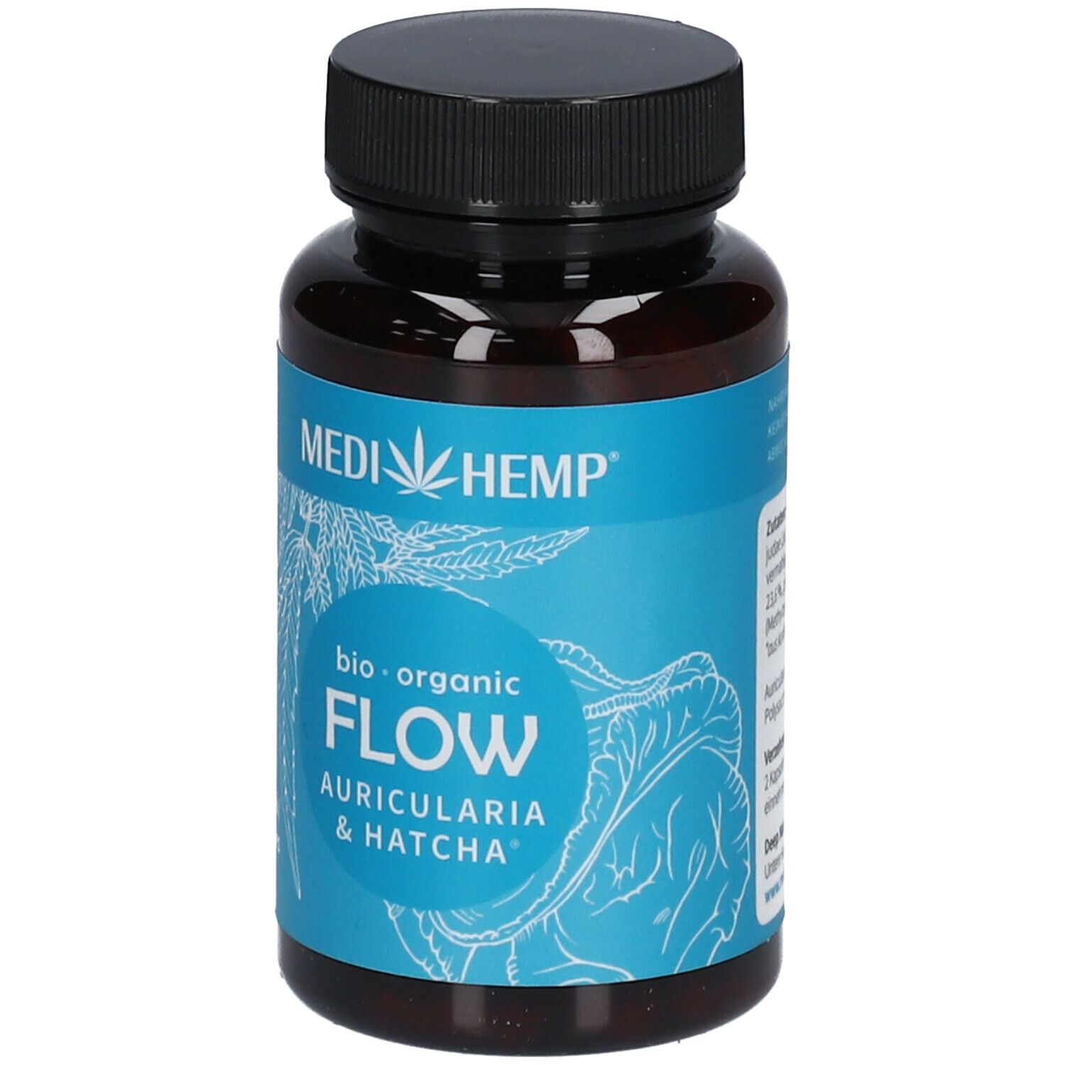 MEDIHEMP Bio FLOW Auricularia-HATCHA® Kapseln