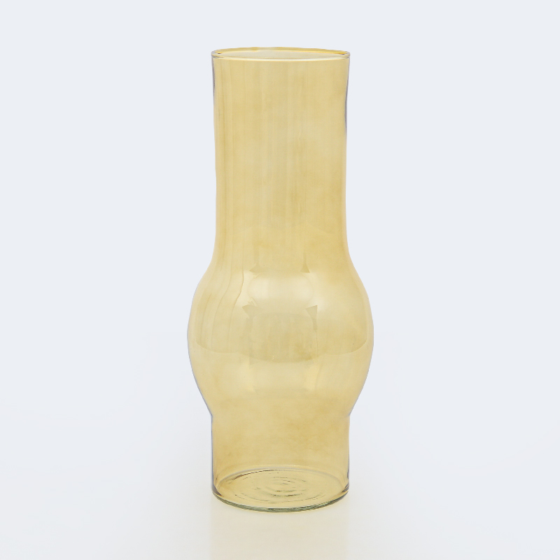Vase 'Ellipse' marron
