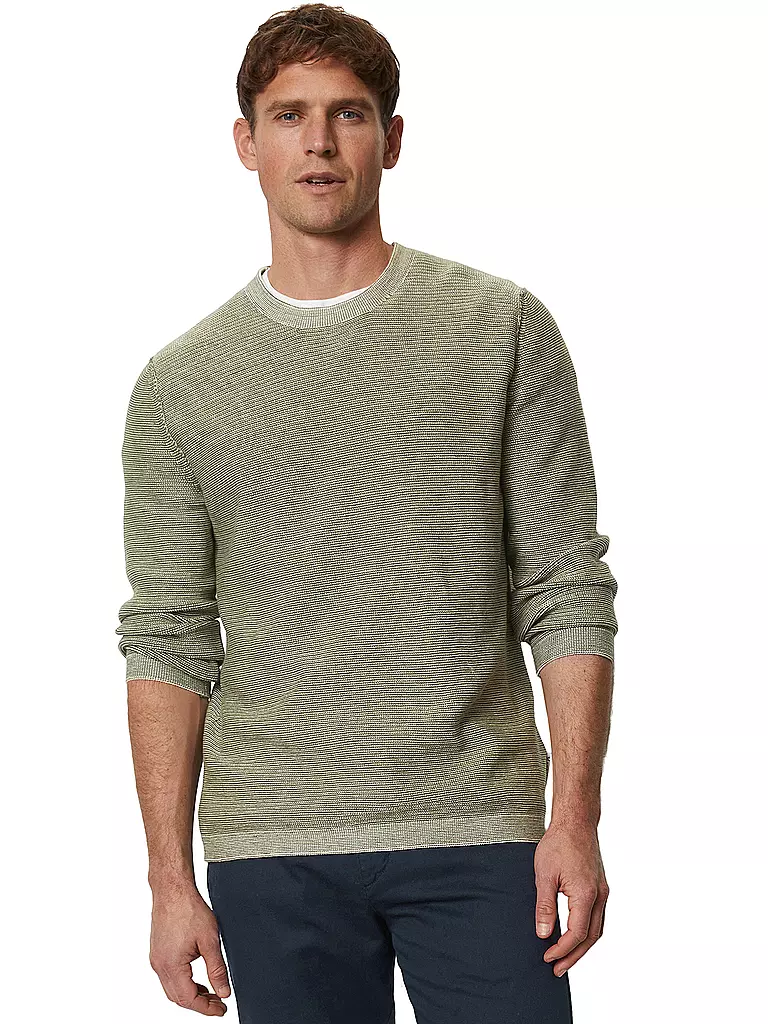 MARC O'POLO Pullover olive