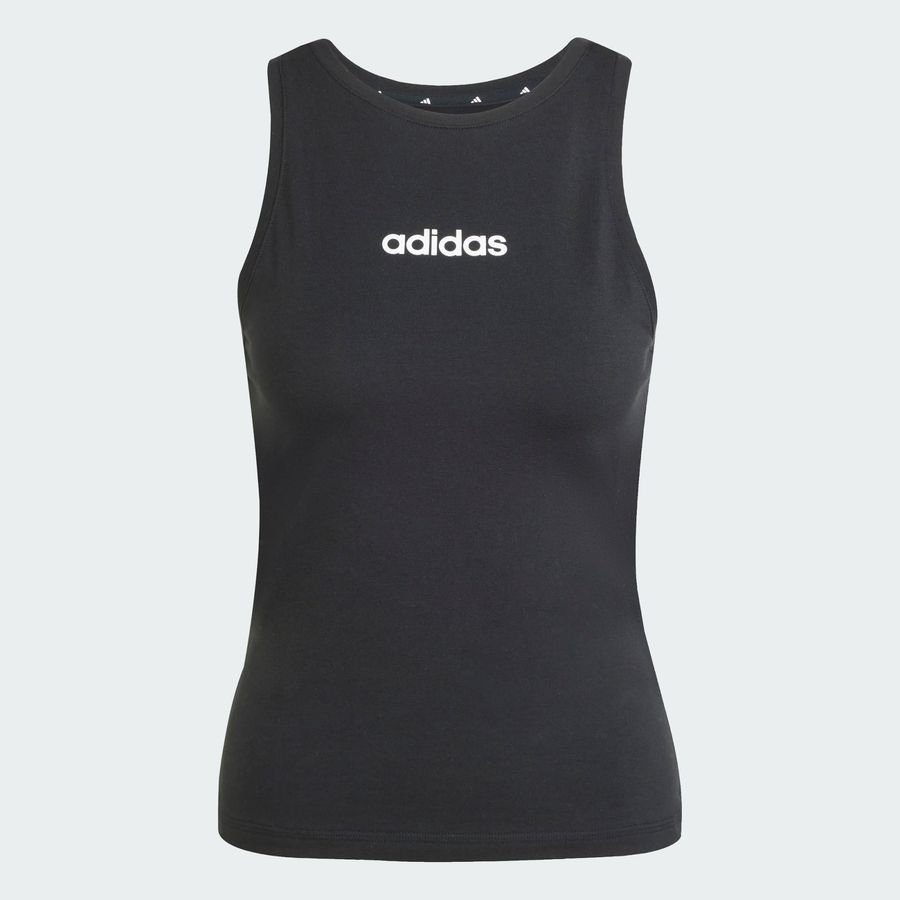 Adidas Essentials Linear Slim Cotton Tank Top