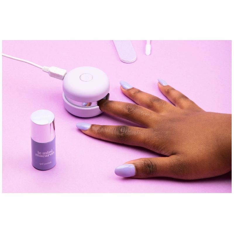 Le Mini Macaron Gel Manicure Kit - Lilac Blossom