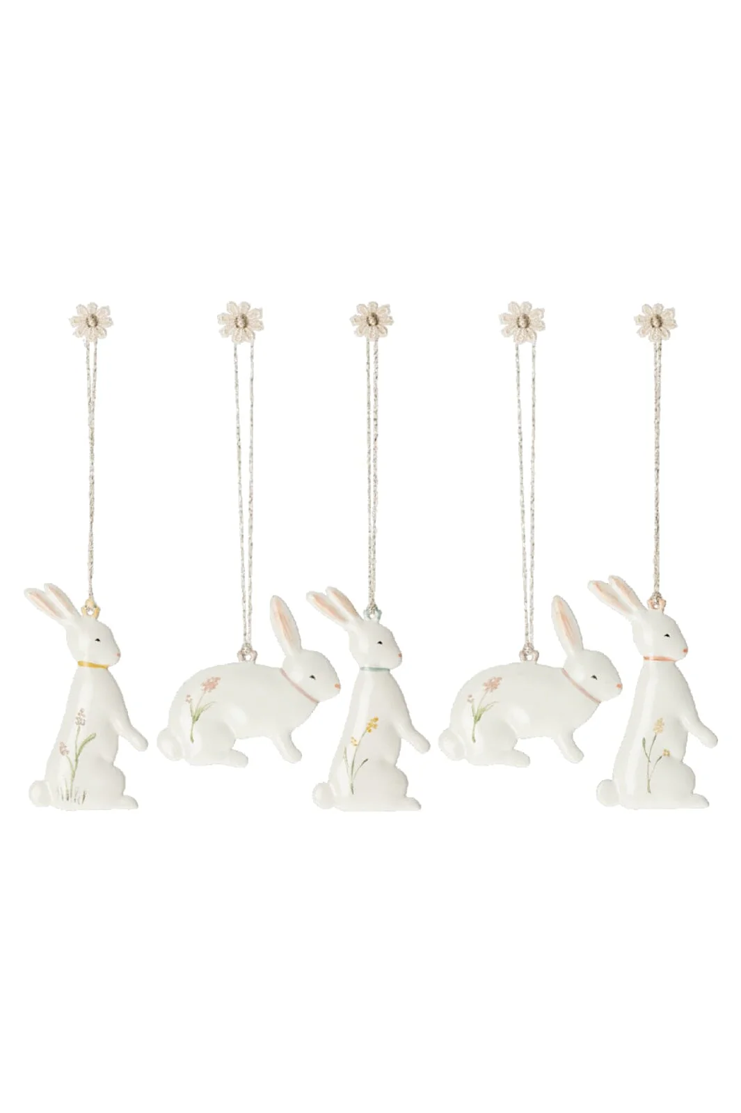 Maileg Easter Bunny Ornaments, 5 Pcs.