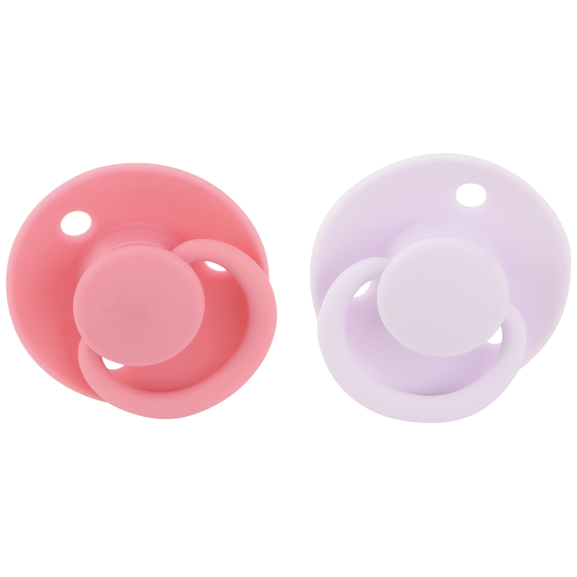 Nûby fopspenen 6mnd+ roze