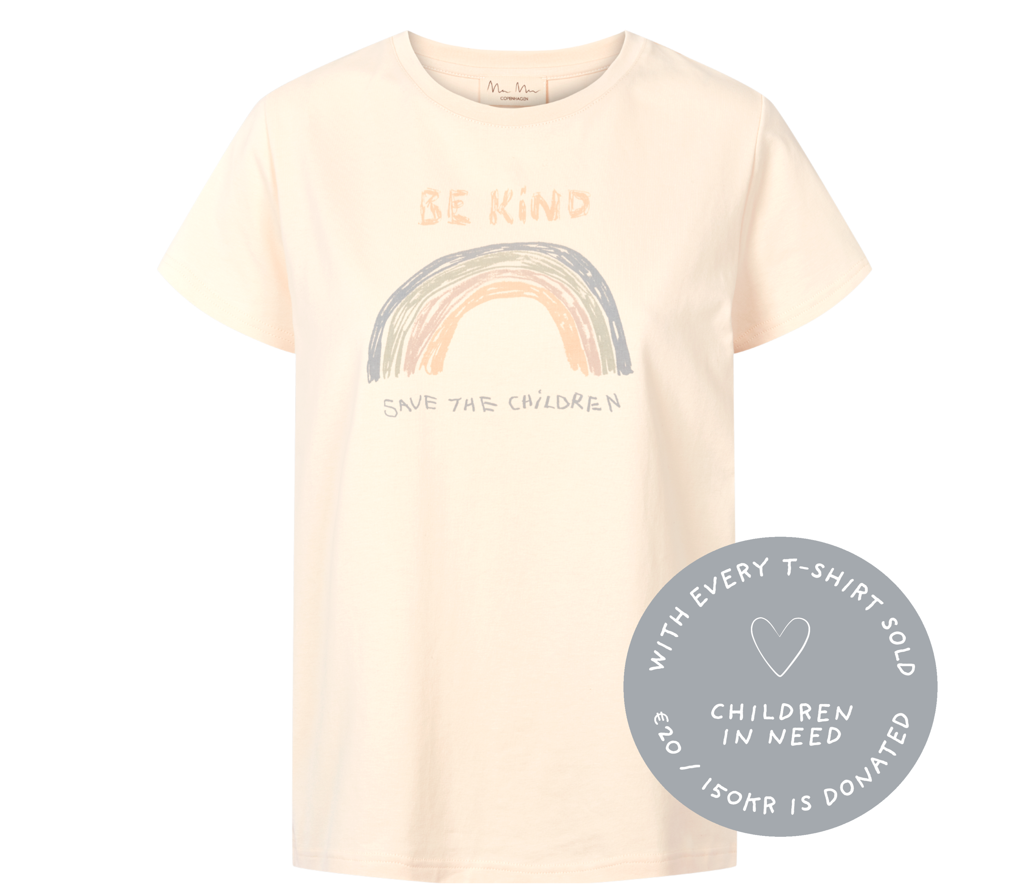 CharityTee W, T-shirt - Off White
