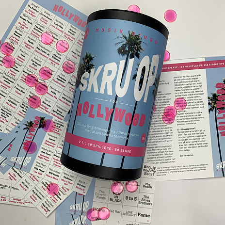 Skru op for Hollywood musikbingo