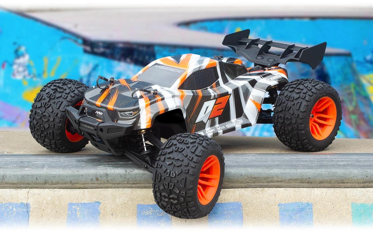Stadium Truck Quantum2 XT Orange, 1:10<br>Off-Road RC Modell mit Brushless Allradantrieb