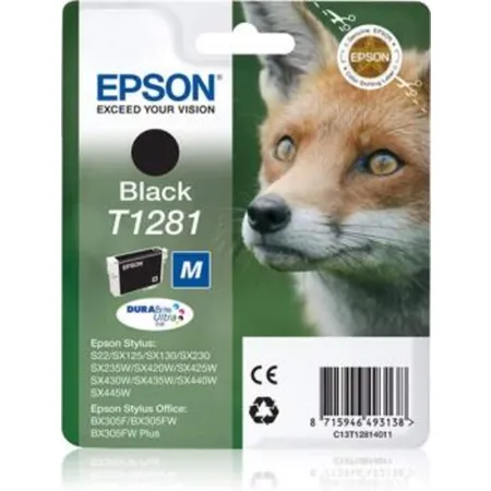 Epson Singlepack Black T1281 DURABrite Ultra Ink