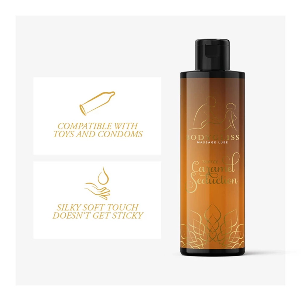 Bodygliss Massageolie Toffee Karamel150 ml