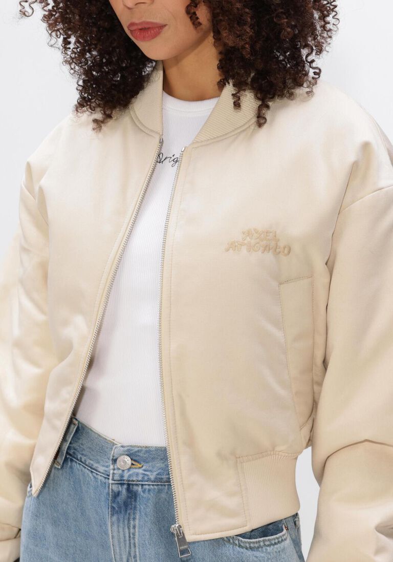 beige axel arigato jack lola bomber jacket