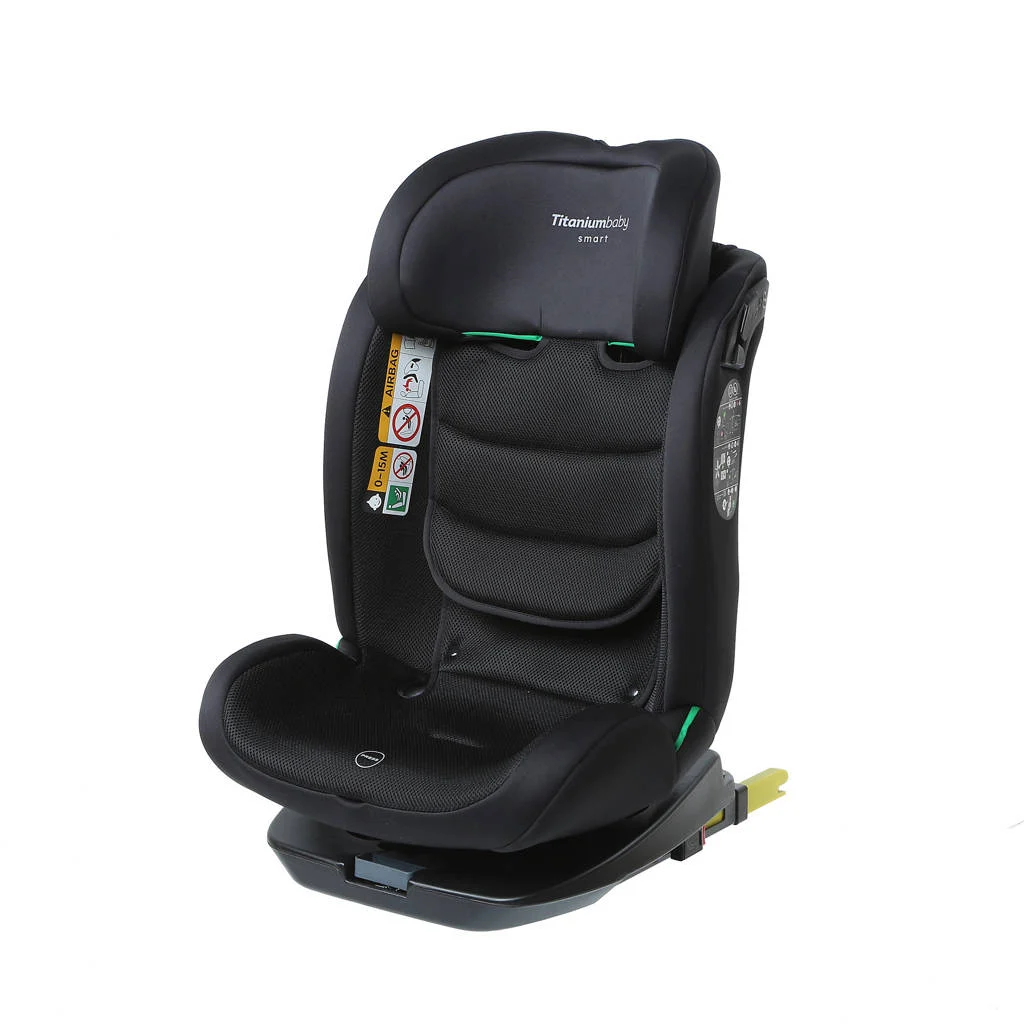 Titaniumbaby Autostoel SMART Lincoln I-size 360/ 40cm-150cm / Top Tether