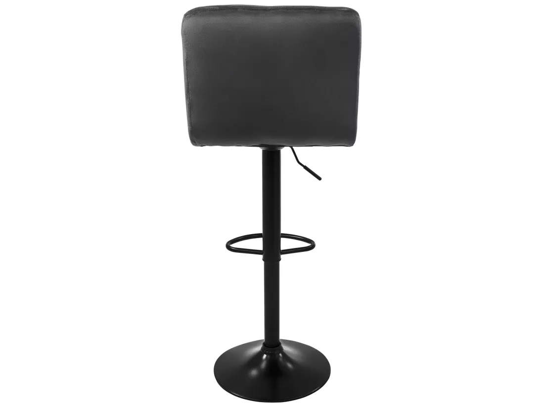 Lot de 2 tabourets de bar Réglable en hauteur Tabouret de bar en velours Taboure