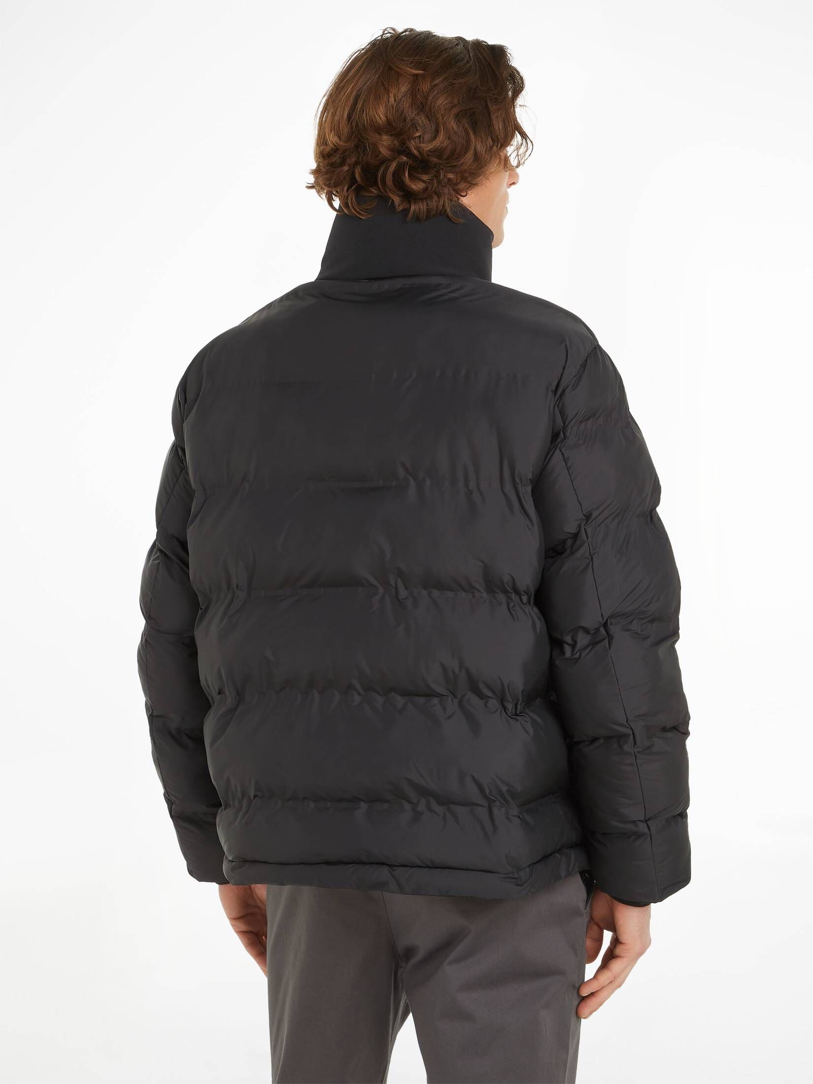 CALVIN KLEIN| Herren Steppjacke ohne Nähten