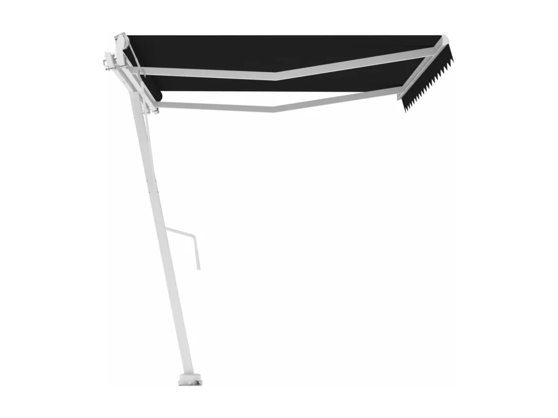 Auvent automatique sur pied 450x350 cm Anthracite