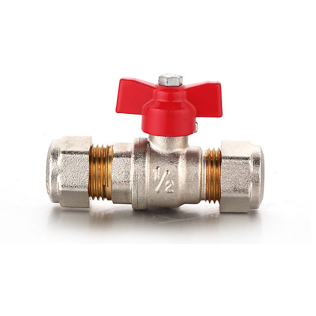 Vanne à sphère raccords bicônes ø14 mm Diall