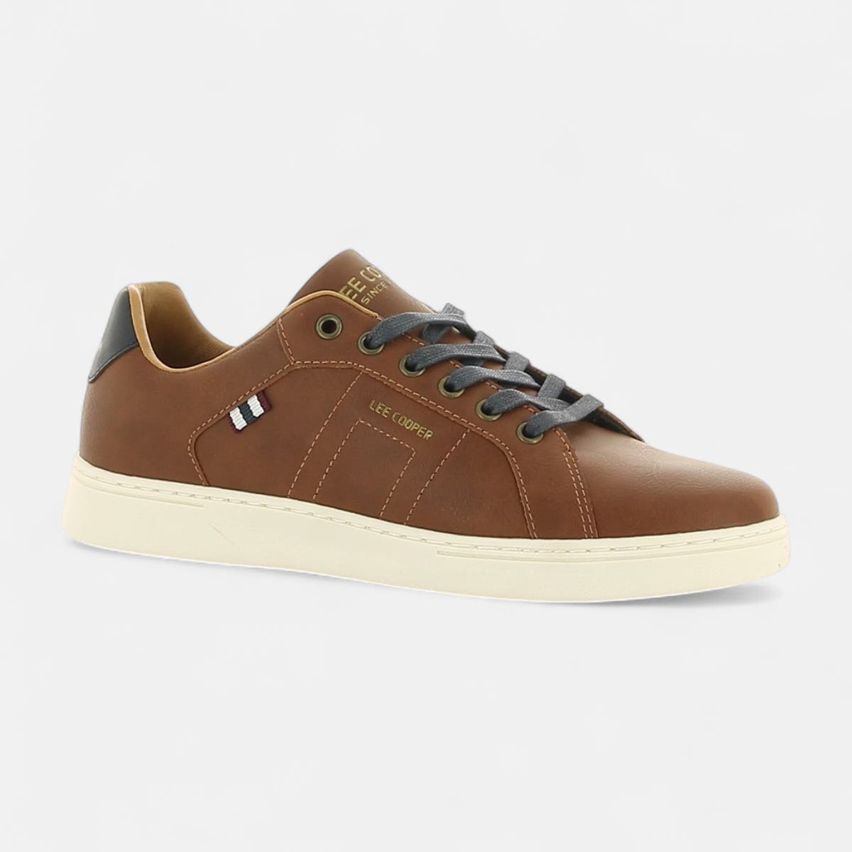 Baskets basses Homme cognac
