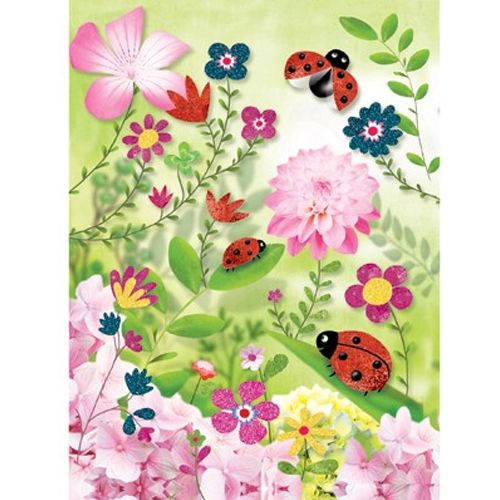 Djeco glitterschilderijen - vlinders en kleine beestjes