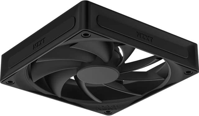NZXT F120Q V2 Quiet Airflow 120mm PWM blæser (sort)