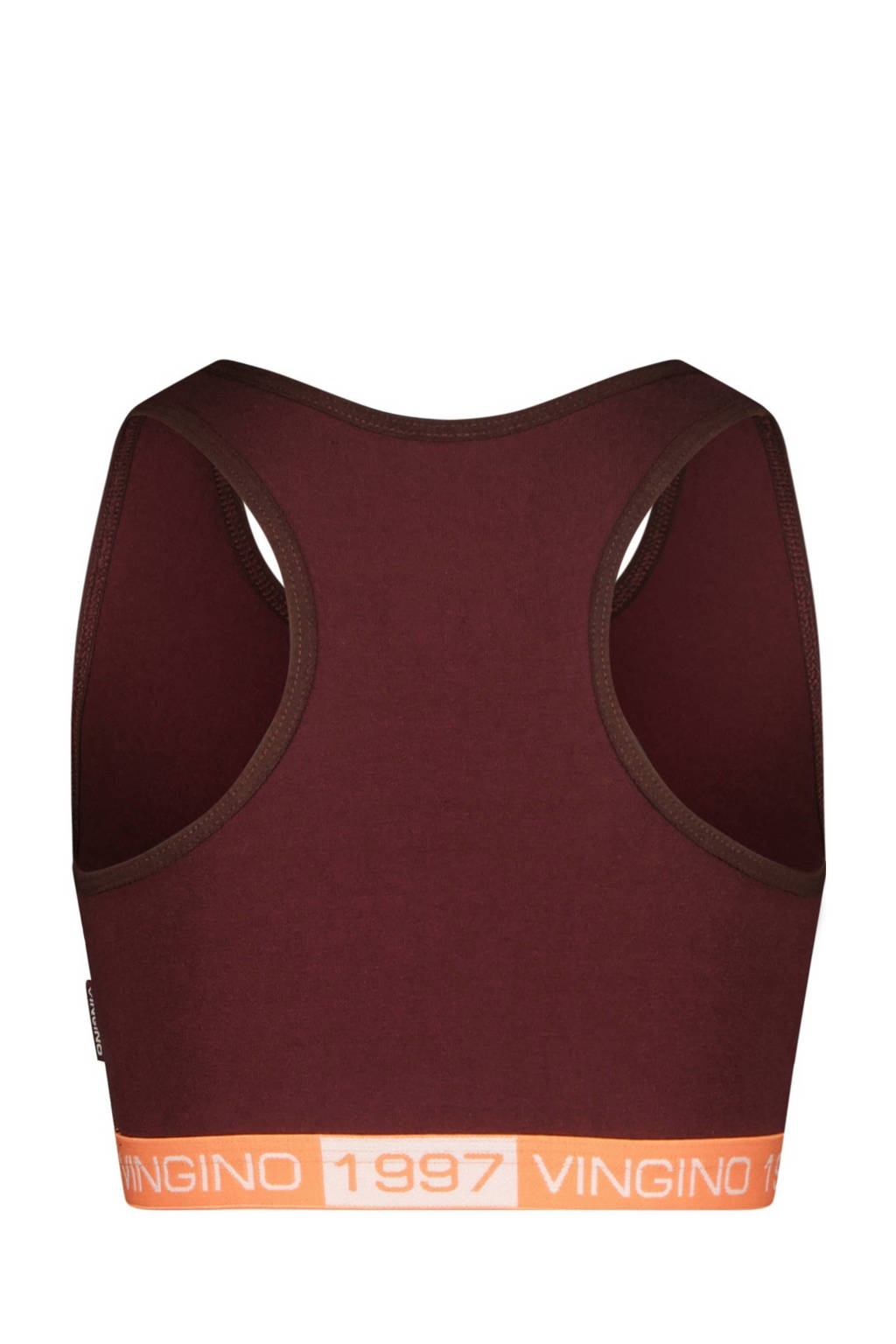 bh top - set van 2 Racer bruin/lichtbruin