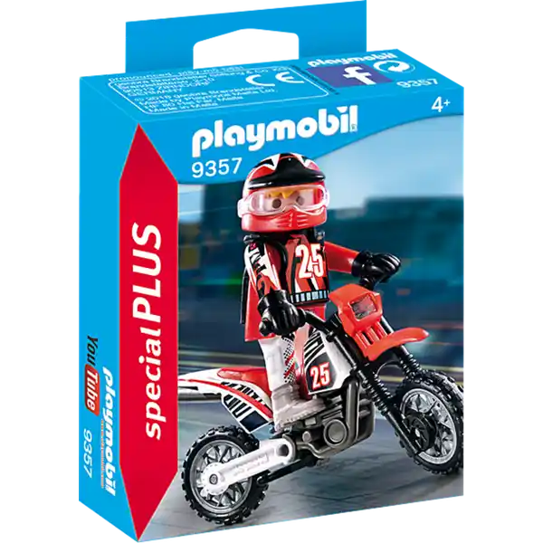 9357 Motocross-Fahrer