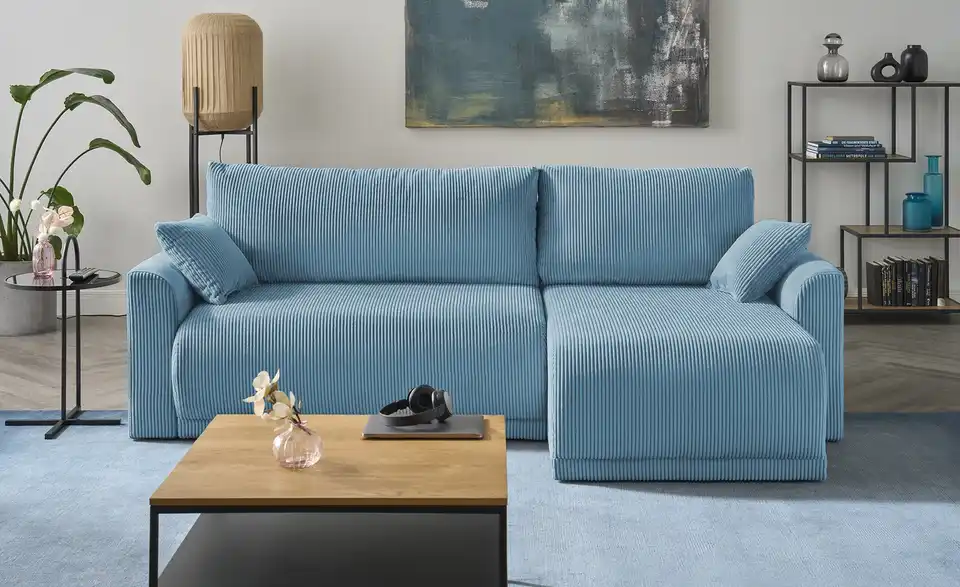 Ecksofa Malyn Petrol rechts