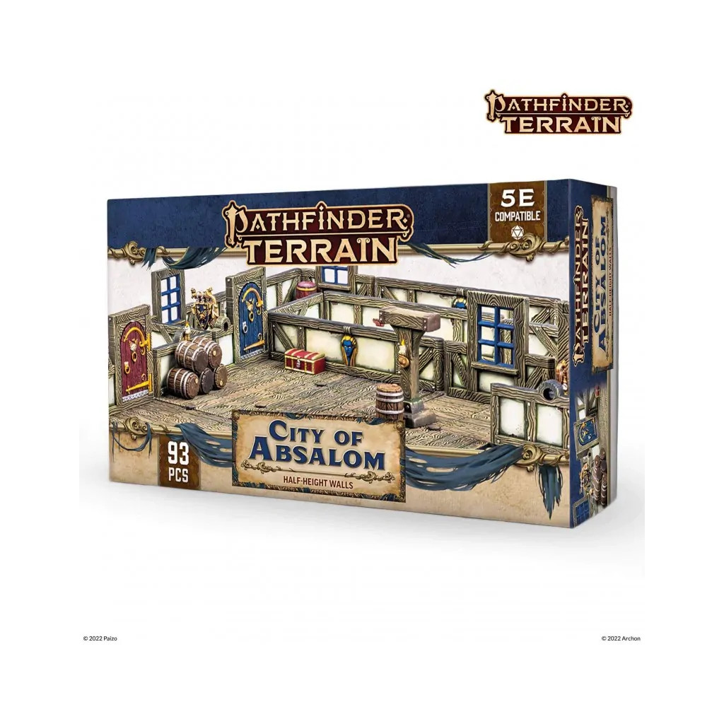 Dungeon & Lasers - Décors - Pathfinder Terrain : City of Absolom