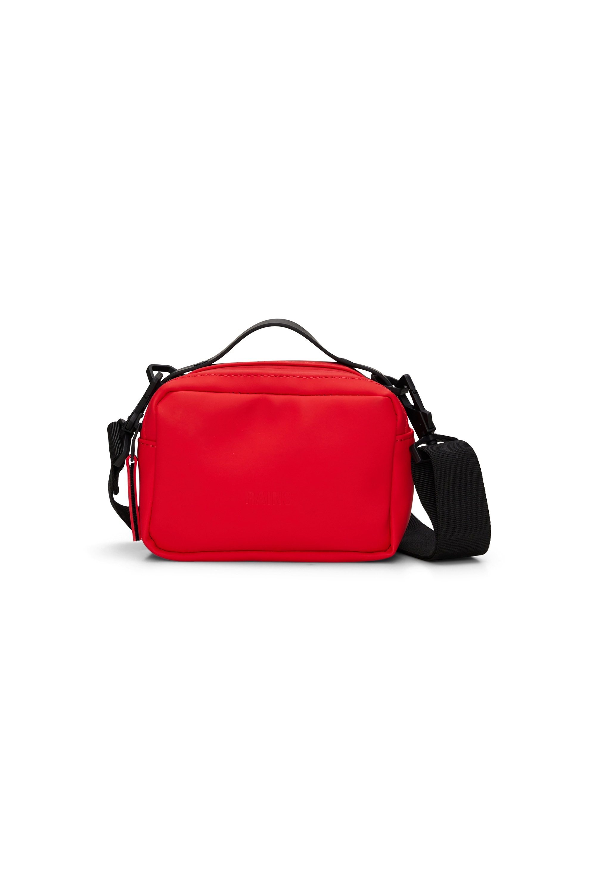RAINS Sac bandoulière  BOX BAG MICRO Rouge