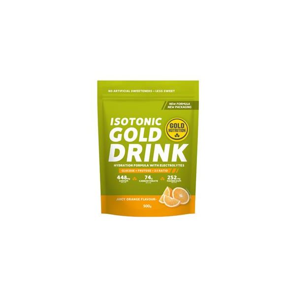 Gold Nutrition Isotonic Gold Drink 500g Laranja