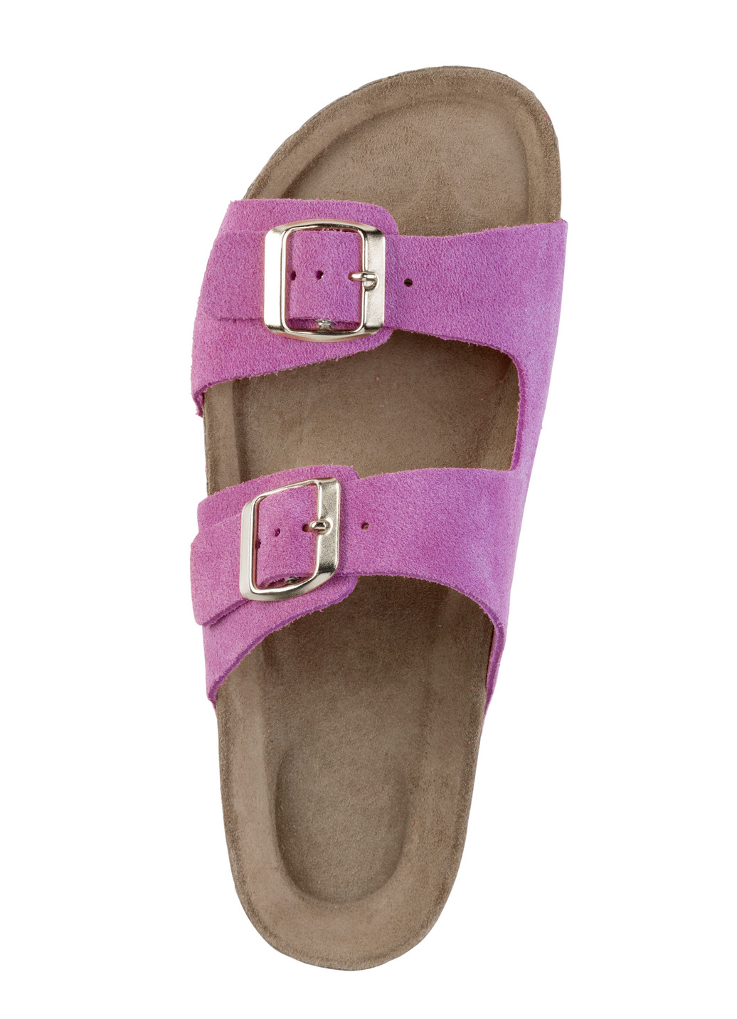 ELENA EDEN Pantolette aus weichem Veloursleder