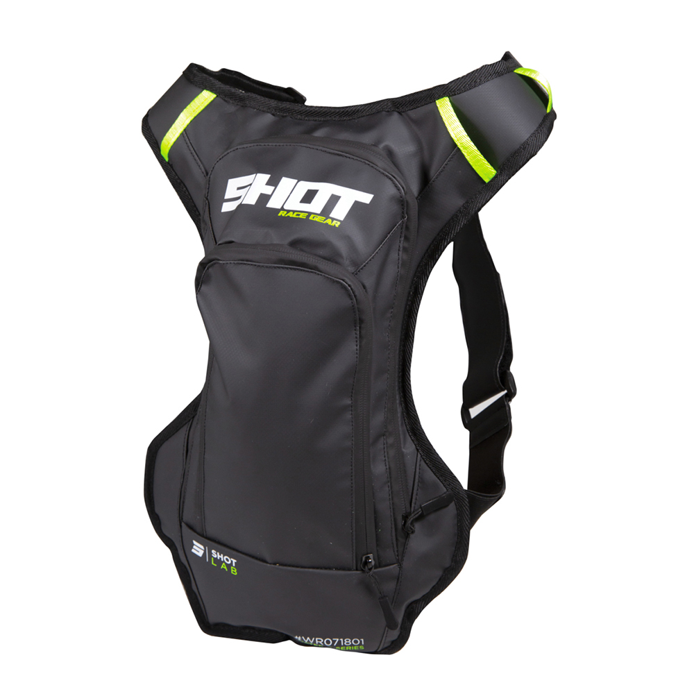 Shot - Sac Climatic Hydra Bag Rando Noir / Jaune fluo