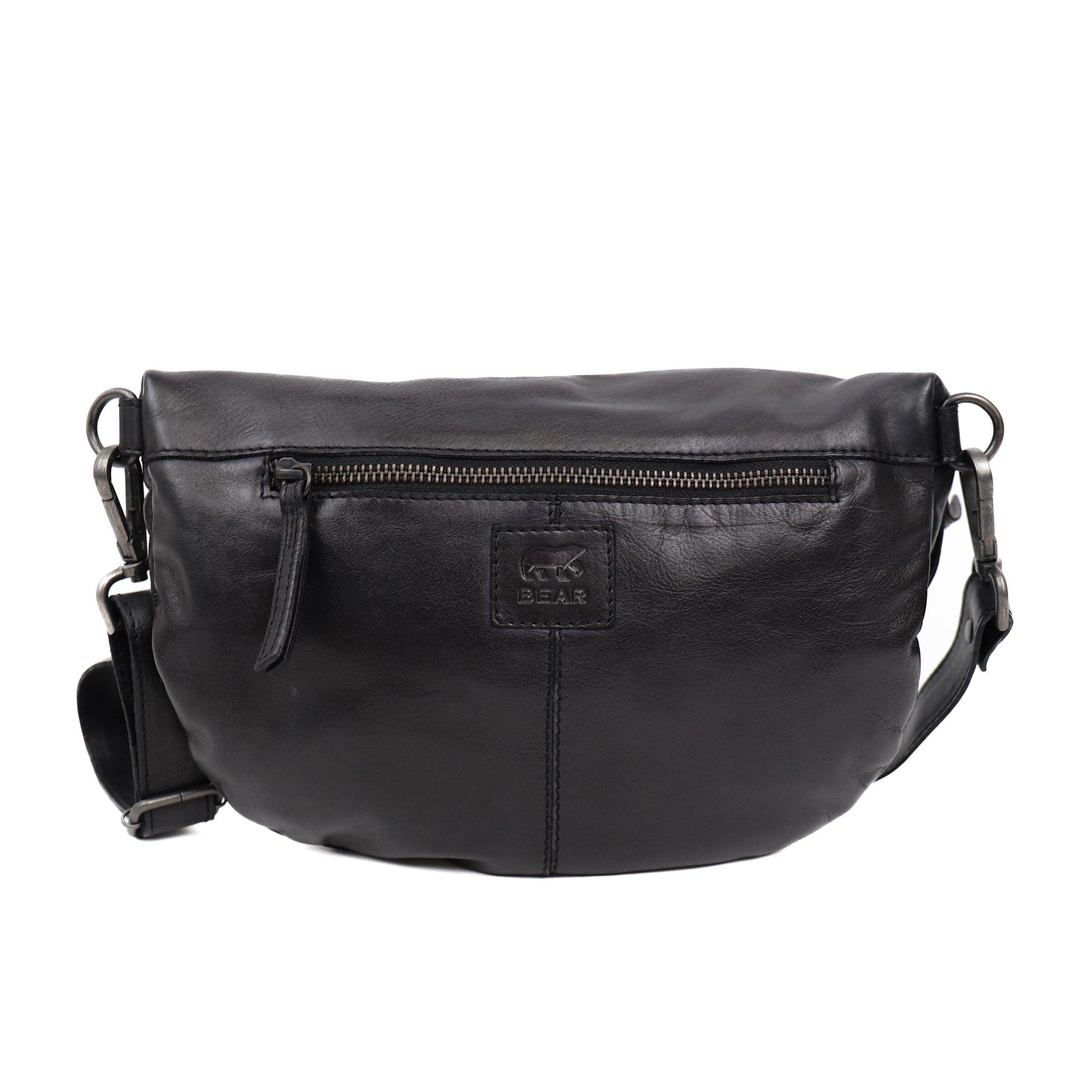 Crossbody/heuptas 'Maiky' zwart Zwart