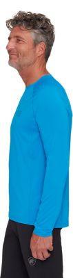 MammutSelun FL Longsleeve Logo - blau