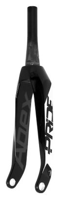 Fourche Pride Racing Apex Carbone Tapered 20'' 20mm Gloss Noir/Blanc
