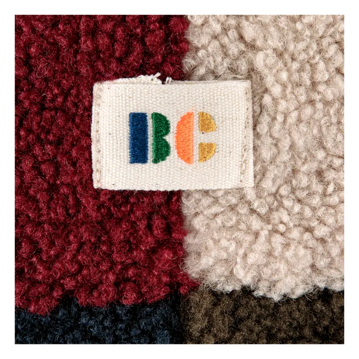 Bobo Choses Chapeau Façon Fourrure Colorblock | Ecru