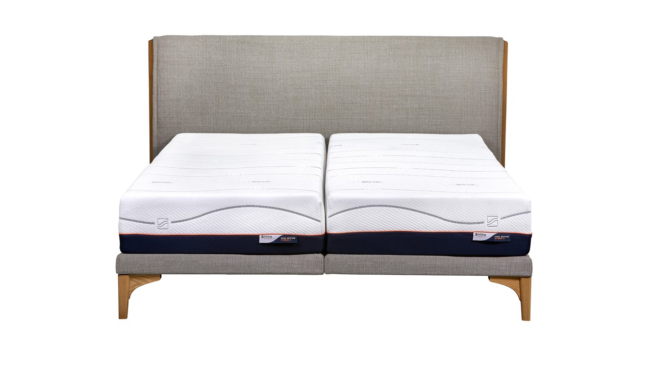 Bed Element Mind met Cool Motion 6 matrassen natural