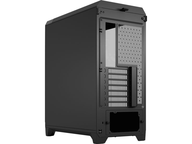 Fractal Design PC-Gehäuse Meshify 3 TG Black Kompaktes Gehäuse mit elegantem RGB-Design
