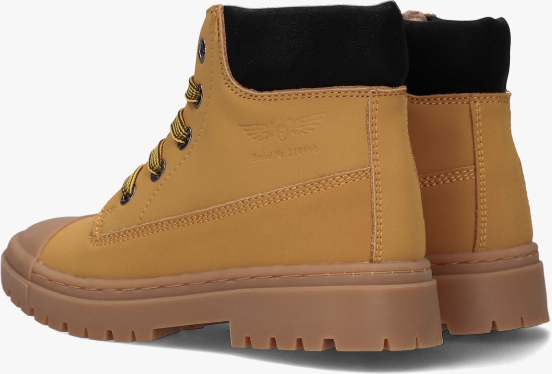 SHOESME gele shoesme veterboots sw21w007